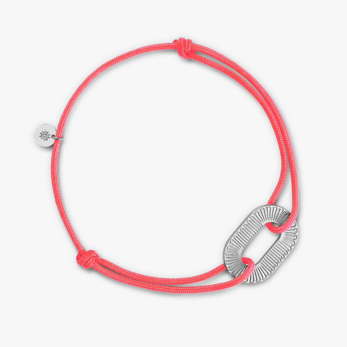 Corde D'arc Torsadée Flamande 16 Brins Fastflight Rose/Blanc - Sur Mesure
