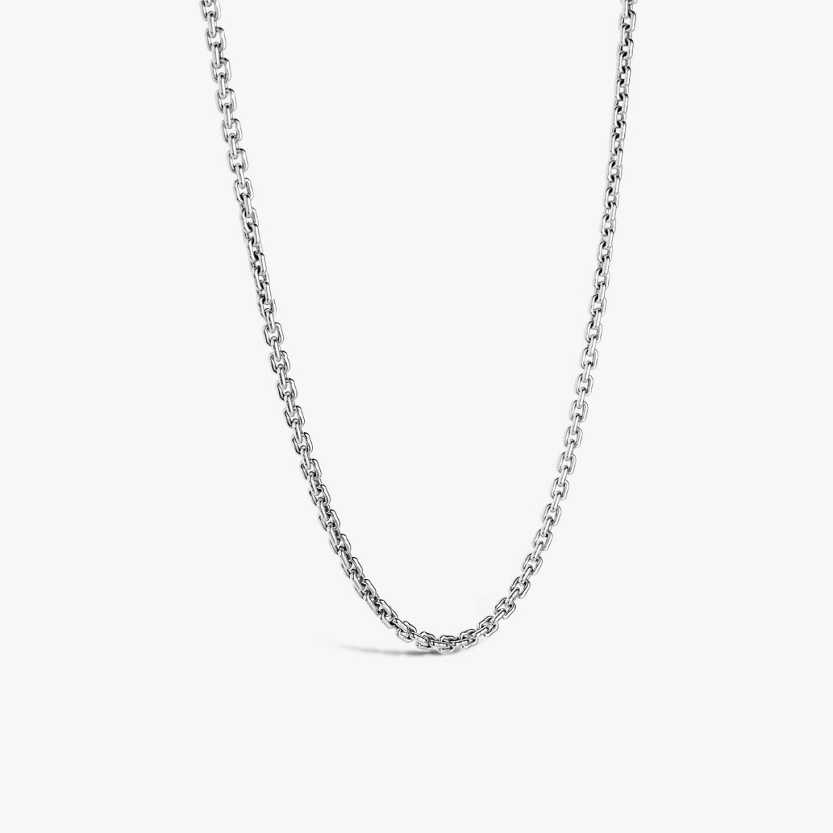 Chaîne En Argent 55.5 Cm – Collier Poinçon Minerve – Occasion
