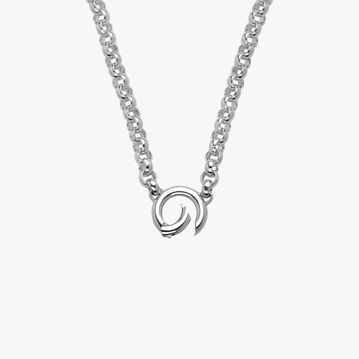 Chaîne En Argent Sterling 925 - Longueur 80 Cm, Fabrication Italienne, Neuve Avec étiquette