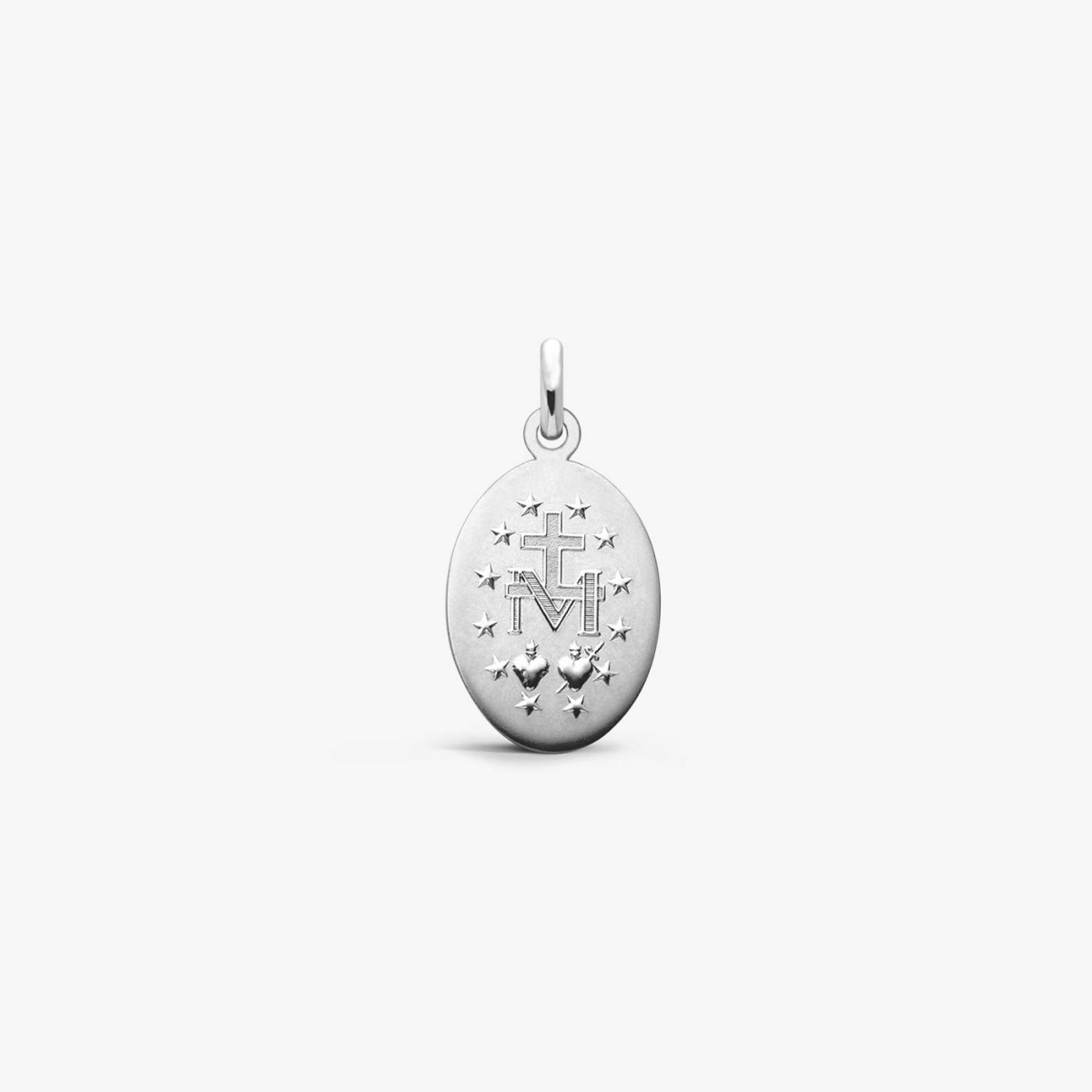 Médaille Vierge miraculeuse argent - Bijouterie La Petite Française