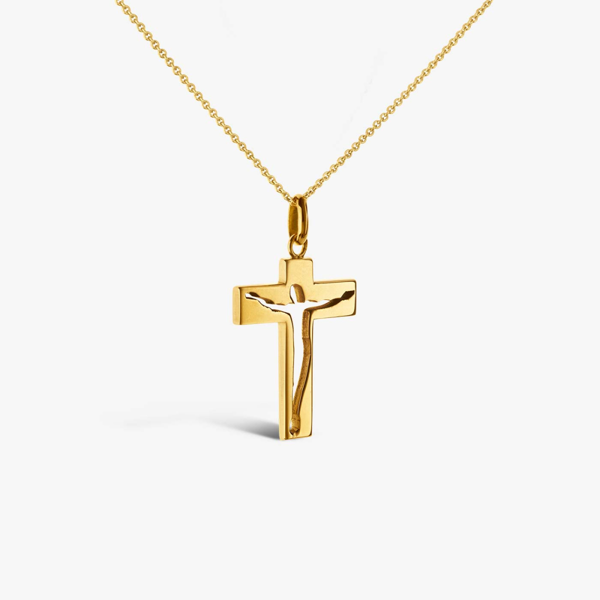 Pendentif Croix Celtique Vintage Arthus Bertrand Paris - Bronze Doré - Années 1970