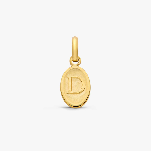 Pendentif LETTRE PERLES (avec ou sans chaîne