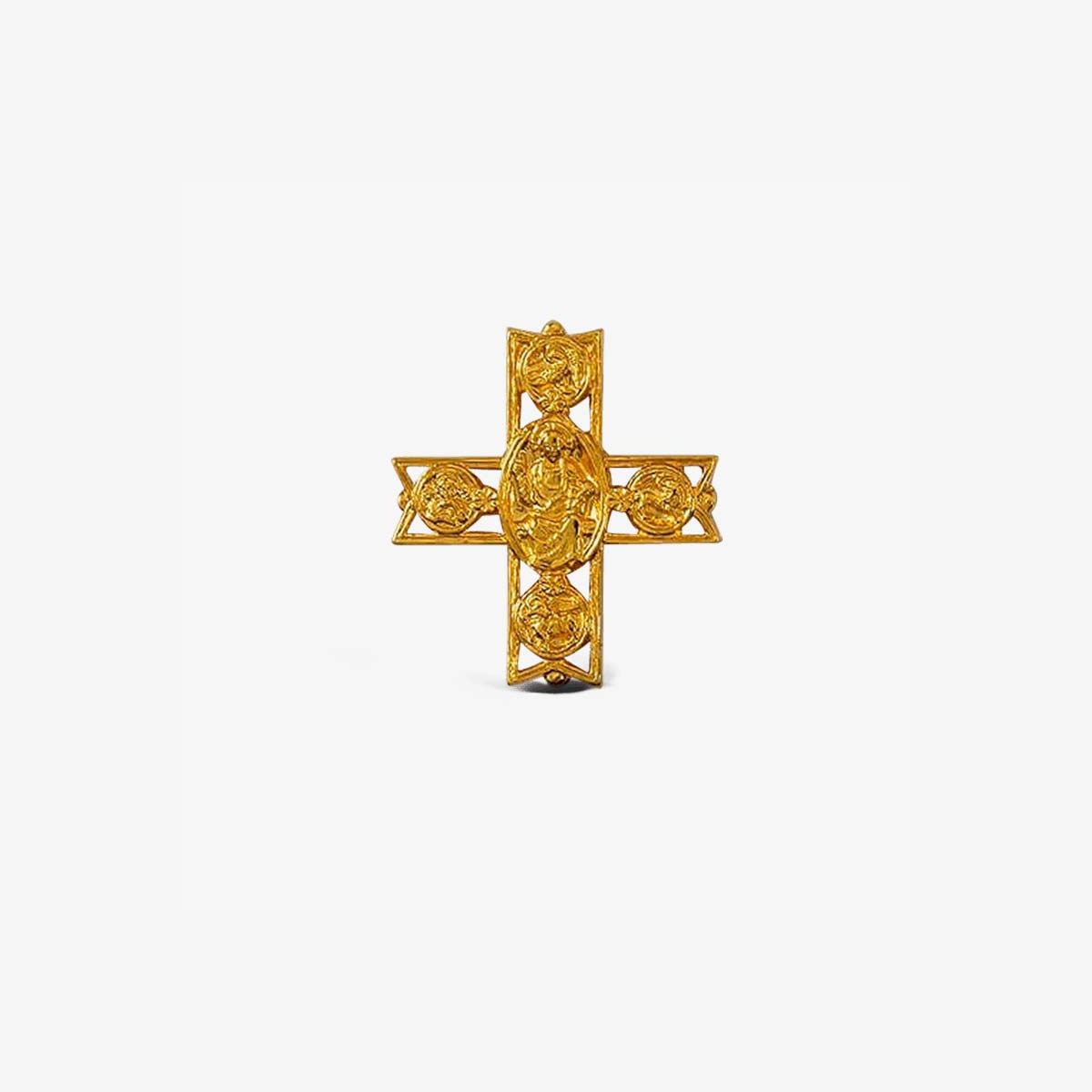 Croix Romane en or jaune