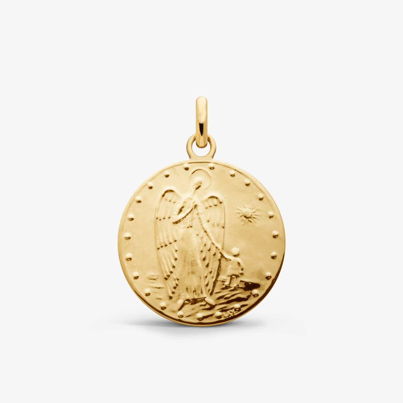 Médaille Baptême Ange Gardien de Lay