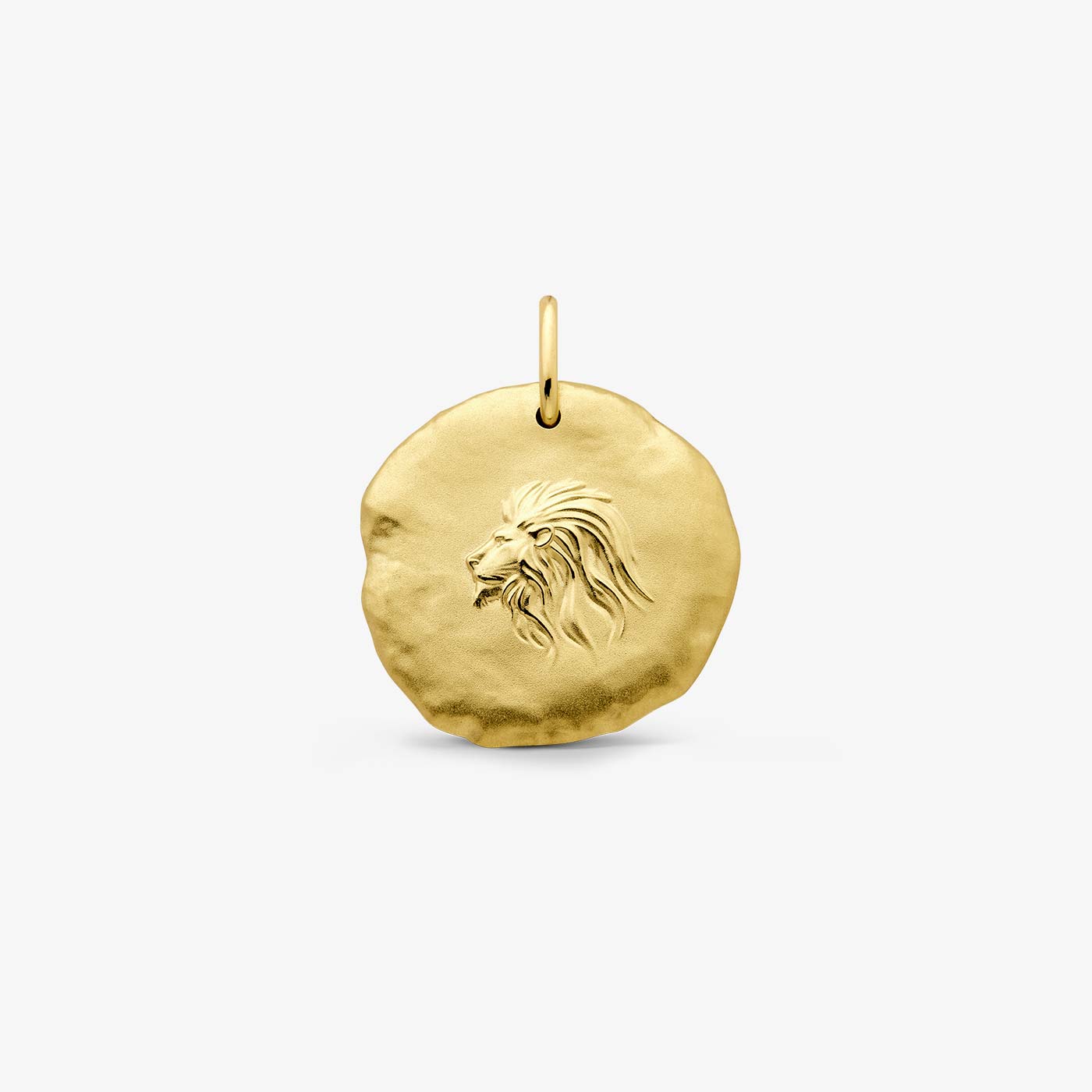 Médaille Astro Lion Or Jaune